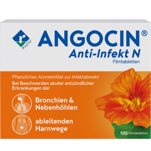 Angocin ist ein pflanzliches Arzneimittel aus Kapuzinerkresse und Meerrettich. Es wird bei Blasenentzündungen und Erkältungen eingesetzt.